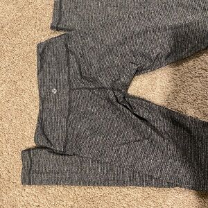 Gray Patterned Leggings